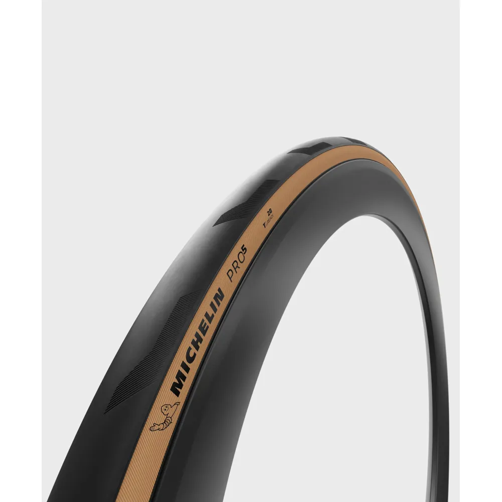 uPRISE Bikes Michelin Pro 5 Classic 700c Folding Gum-X Tubeless Tyre - Black/Tan | Price match, 365 day return s, 18-Month Warranty, Finance Available & Free UK Delivery