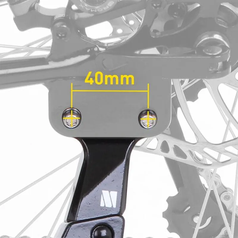 M Part Primo 40mm Direct Mount 24-29 inch Wheel Kickstand - Black-4