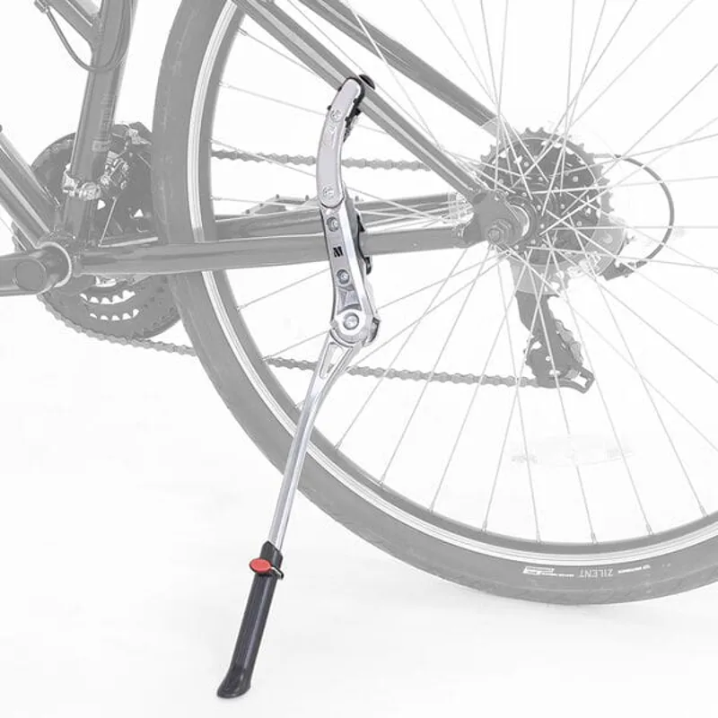 M Part Essential Chainstay/Seatstay 24-29 inch Wheel Kickstand - Silver-1