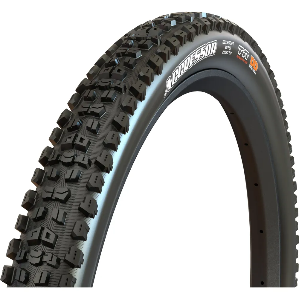 uPRISE Bikes Maxxis Aggressor 27.5 x 2.5 WT Folding Dual Compound EXO Tubeless Tyre | Price match, 365 day return s, 18-Month Warranty, Finance Available & Free UK Delivery