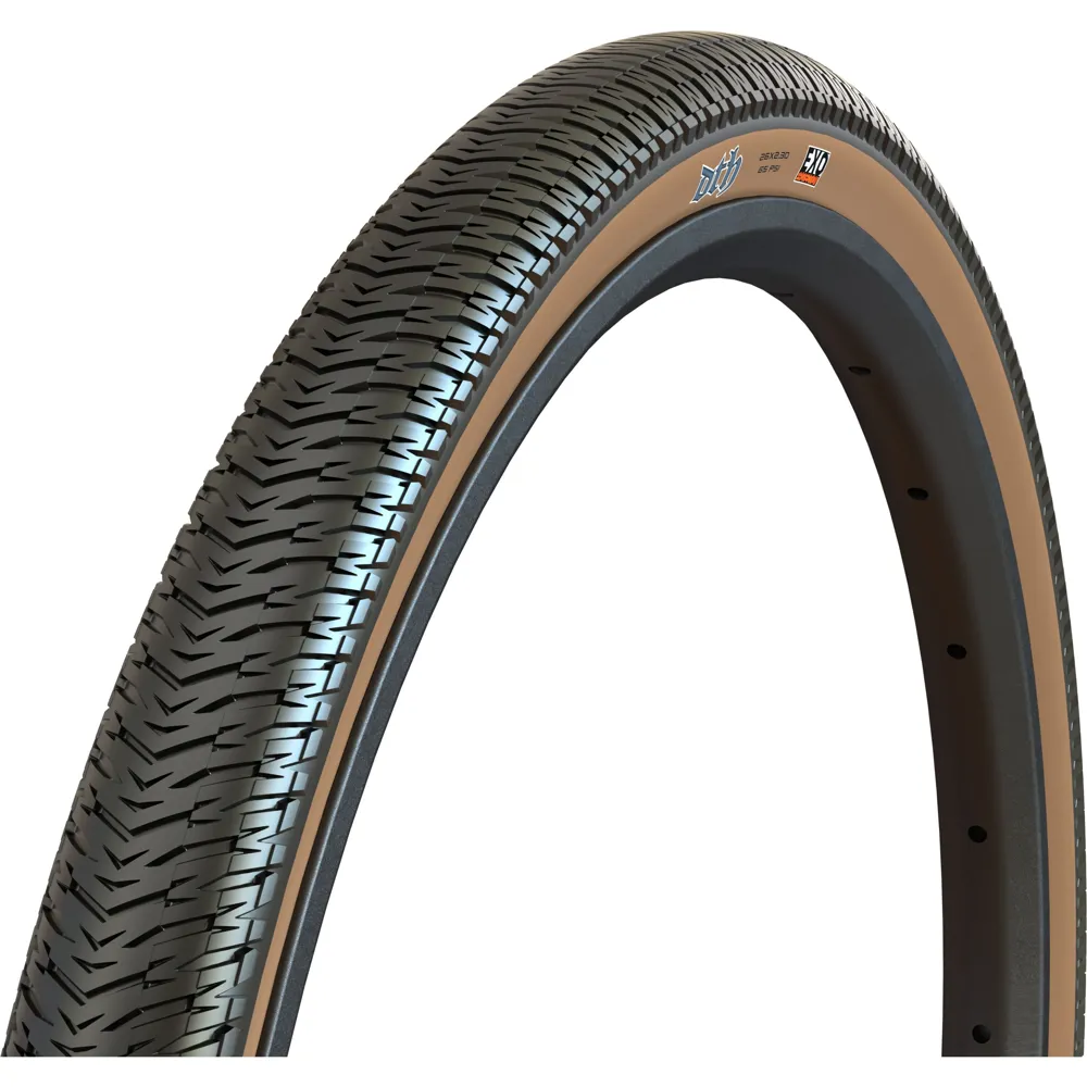 uPRISE Bikes Maxxis DTH 26x2.15 60 TPI Non-Folding Single Compound Tanwall Tyre | Price match, 365 day return s, 18-Month Warranty, Finance Available & Free UK Delivery