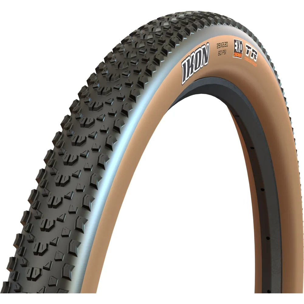 uPRISE Bikes Maxxis Ikon 27.5 x 2.2 60 TPI Folding Dual Compound Tubeless Tanwall Tyre | Price match, 365 day return s, 18-Month Warranty, Finance Available & Free UK Delivery