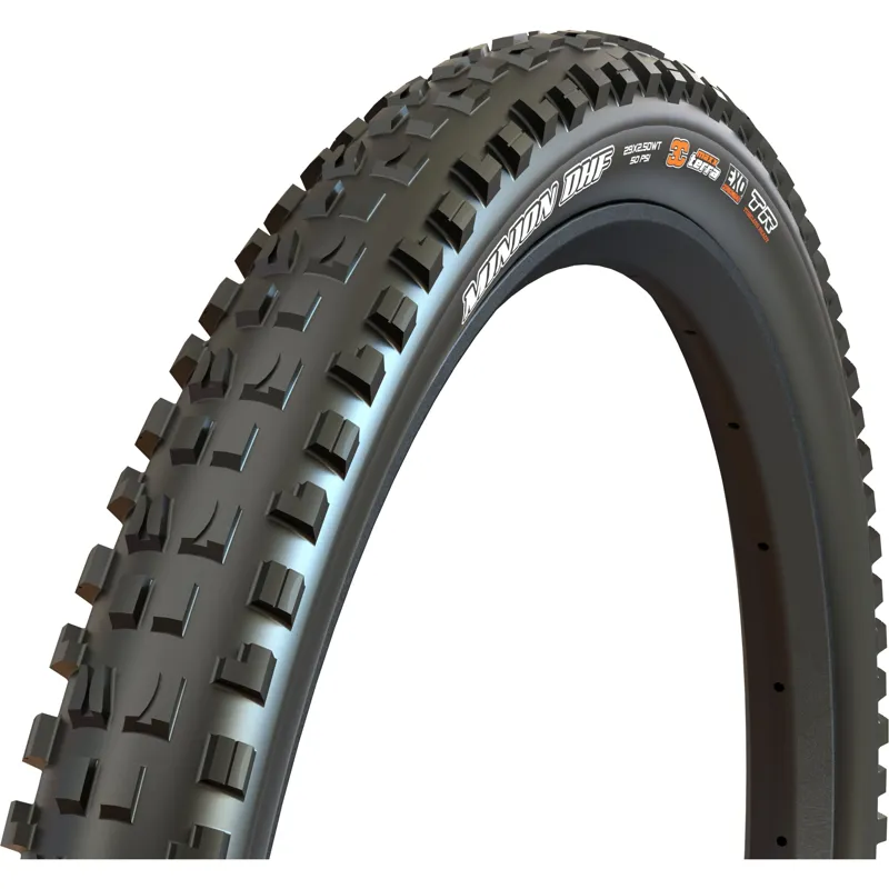 Maxxis Minion DHF 27.5 x 2.5 WT 120 MaxxGrip DD Tubeless Folding Tyre