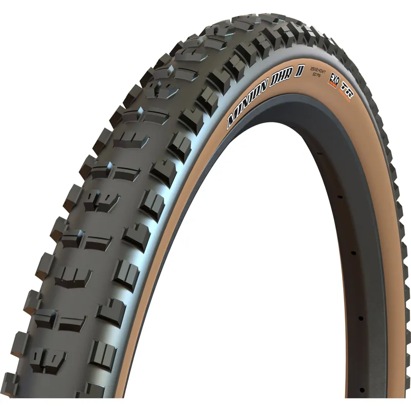 Maxxis Minion DHR II 29 x 2.4 WT Fold Dual Compound EXO TR Tanwall Tyre