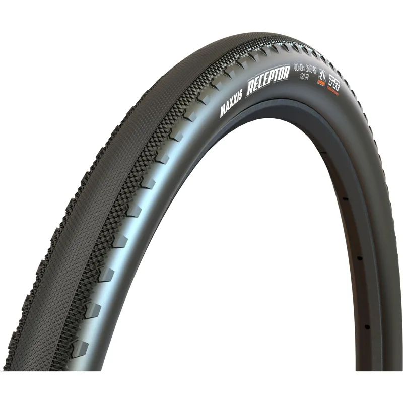 Maxxis Receptor 700 x 40C 120 TPI Fold Dual Compound EXO Tubeless Tyre