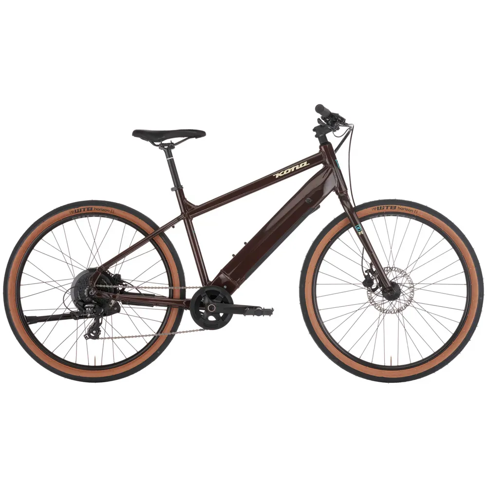 uPRISE Bikes Kona Dew HD 2025 Electric Hybrid Bike - Gloss Thunder | Price match, 365 day return s, 18-Month Warranty, Finance Available & Free UK Delivery