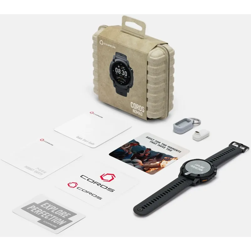 Coros Nomad GPS Watch - Black-6