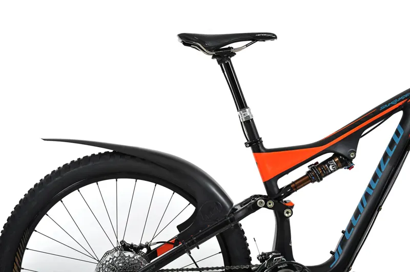 Mudhugger Small Rear Hugger Rear Mudguard - Black-2