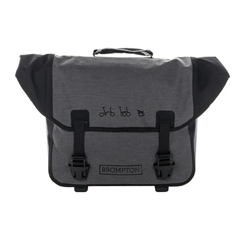 Brompton O Bag Handlebar Bag - Grey-2