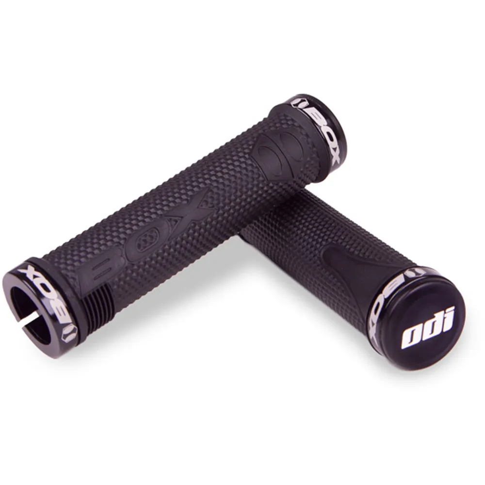 uPRISE Bikes ODI BOX BMX Lock-On Grips - 130mm - Black | Price match, 365 day return s, 18-Month Warranty, Finance Available & Free UK Delivery