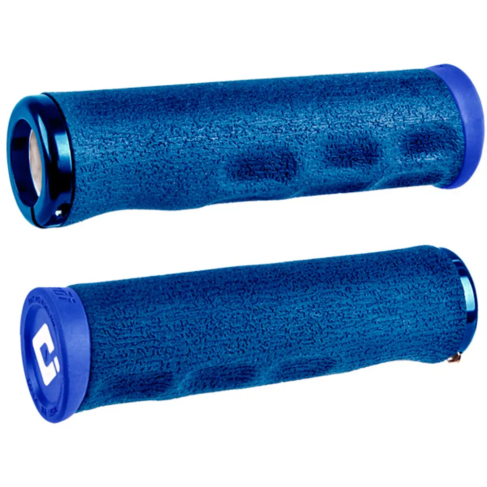 uPRISE Bikes ODI Dread Lock MTB GrIps - 130mm - Blue | Price match, 365 day return s, 18-Month Warranty, Finance Available & Free UK Delivery