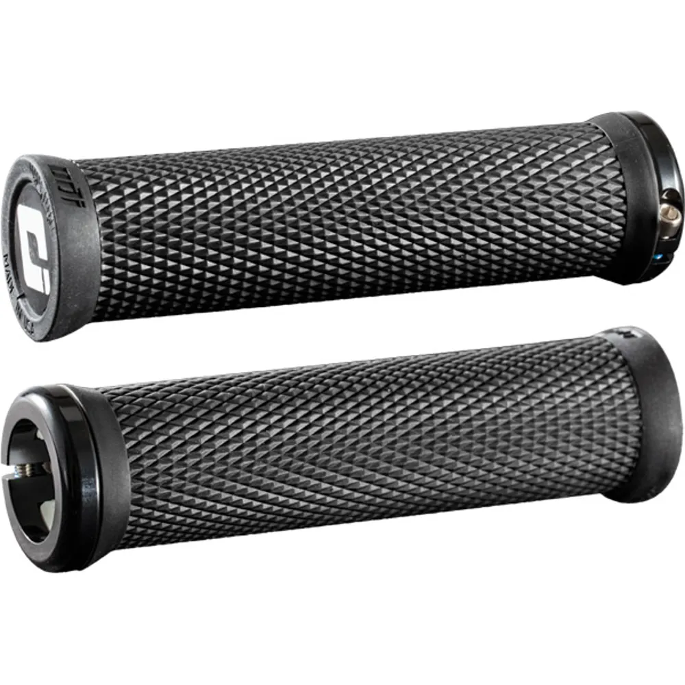 uPRISE Bikes ODI Elite Motion MTB Lock-On Grips - 130mm - Black | Price match, 365 day return s, 18-Month Warranty, Finance Available & Free UK Delivery