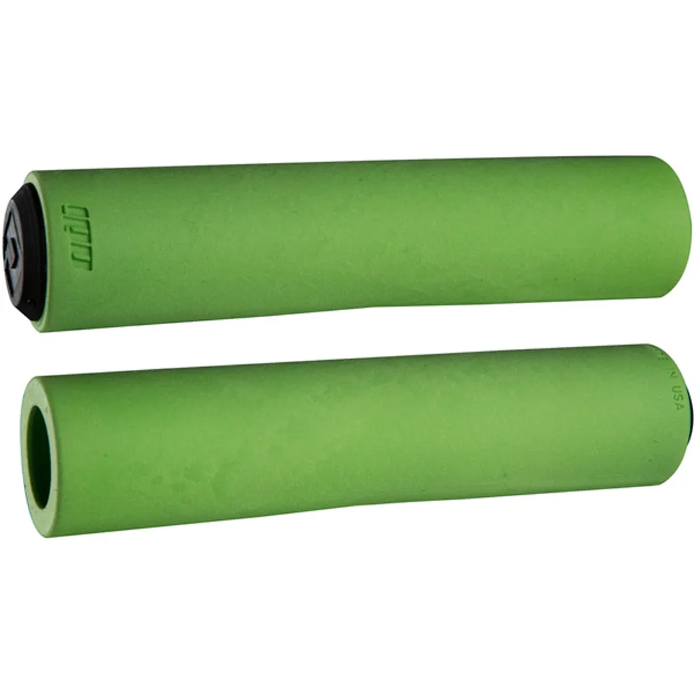 uPRISE Bikes ODI Float Slip-On MTB Grips - 130mm - Green | Price match, 365 day return s, 18-Month Warranty, Finance Available & Free UK Delivery