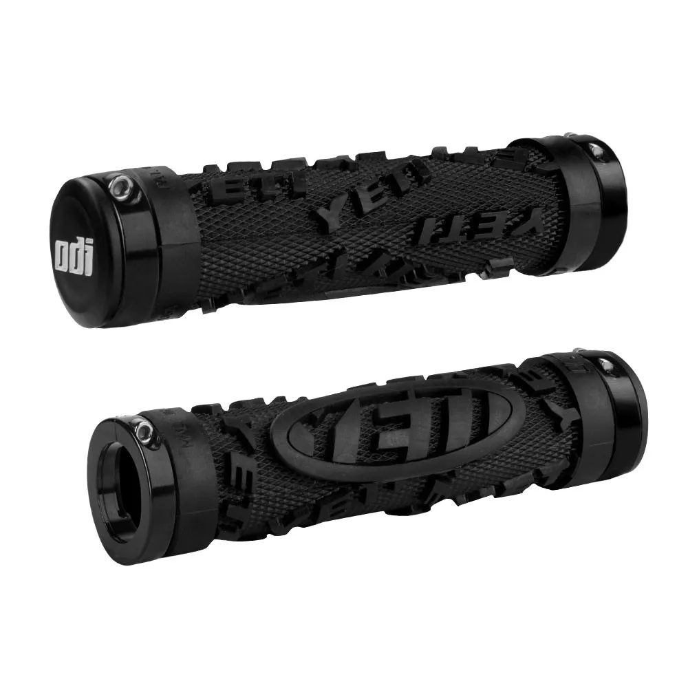 uPRISE Bikes ODI Yeti HardCore MTB Lock-On Grips - 130mm - Black | Price match, 365 day return s, 18-Month Warranty, Finance Available & Free UK Delivery