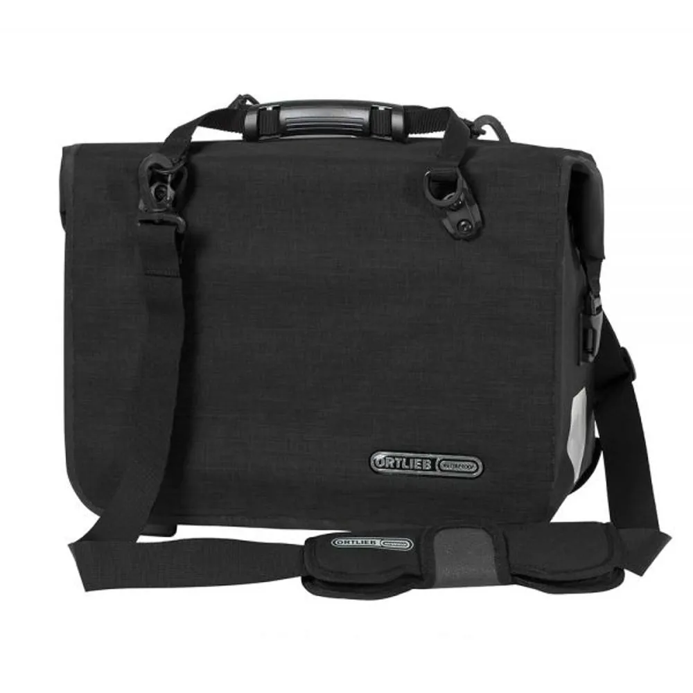 uPRISE Bikes Ortlieb Office Bag Plus Single Bag QL2.1 PS36C - 21 Litre - Black | Price match, 365 day return s, 18-Month Warranty, Finance Available & Free UK Delivery