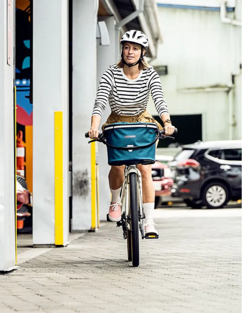 Ortlieb Up Town City Handlebar Bag - 17.5 Litre - Petrol-5