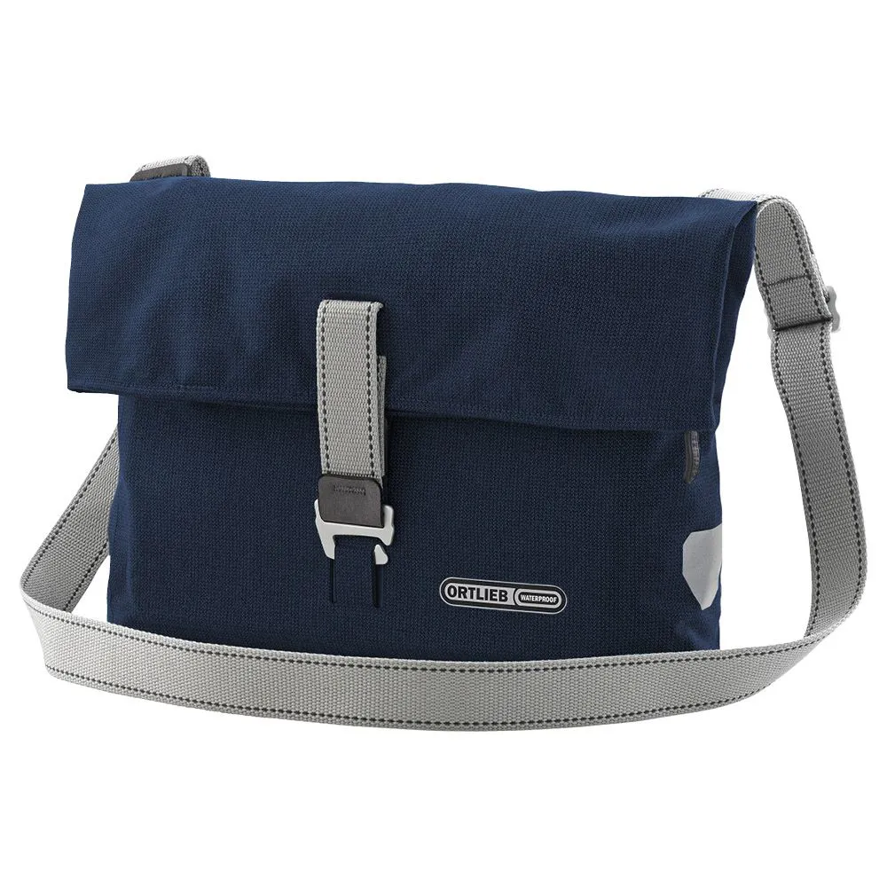 uPRISE Bikes Ortlieb Twin-City Urban Single Bag QL2.1 - 9 Litre - Ink | Price match, 365 day return s, 18-Month Warranty, Finance Available & Free UK Delivery