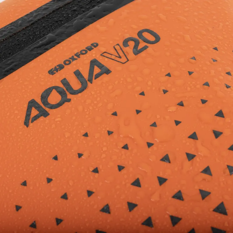 Oxford Aqua V 20 Extreme Visibility Single QR Pannier Bag - Orange-7