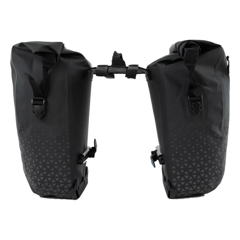 Oxford Aqua V 32 Extreme Visibility Double Pannier Bag - Black-2