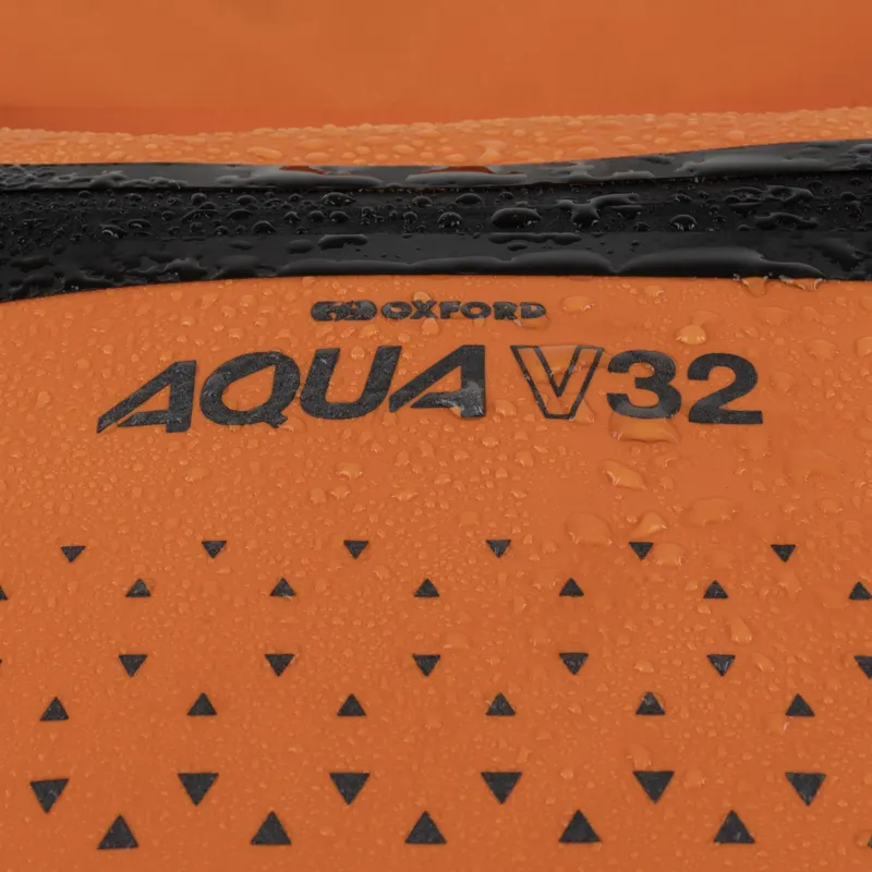 Oxford Aqua V 32 Extreme Visibility Double Pannier Bag - Orange-7
