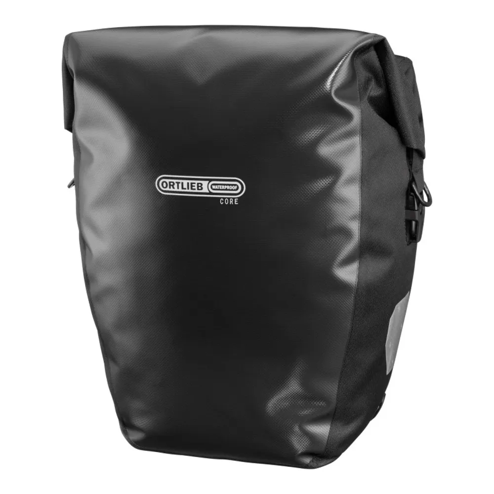 uPRISE Bikes Ortlieb Back-Roller Core Pannier Bag - 20 Litre - Black | Price match, 365 day return s, 18-Month Warranty, Finance Available & Free UK Delivery
