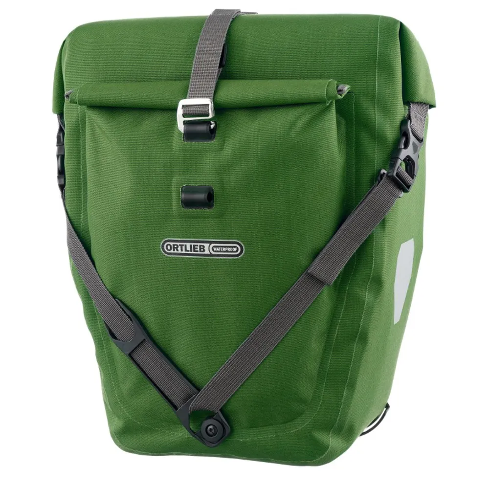 uPRISE Bikes Ortlieb Back-Roller Plus Pannier Bag - 23 Litre - Moss Green | Price match, 365 day return s, 18-Month Warranty, Finance Available & Free UK Delivery