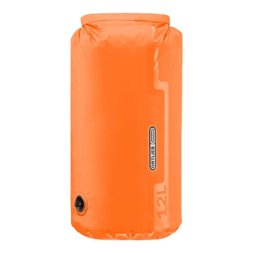 uPRISE Bikes Ortlieb Ultra Lightweight Drybag PS10 With Valve - 12 Litre - Orange | Price match, 365 day return s, 18-Month Warranty, Finance Available & Free UK Delivery