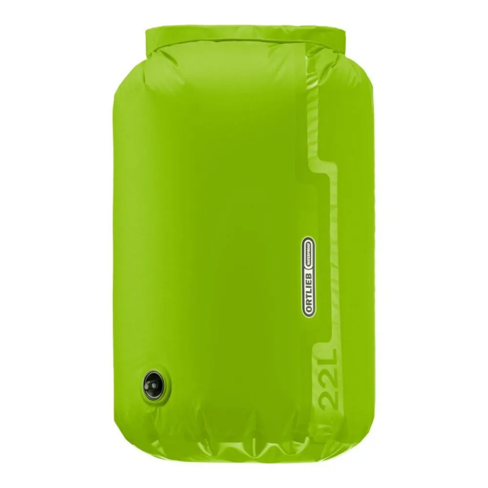 uPRISE Bikes Ortlieb Ultra Lightweight Drybag PS10 With Valve - 22 Litre - Green | Price match, 365 day return s, 18-Month Warranty, Finance Available & Free UK Delivery