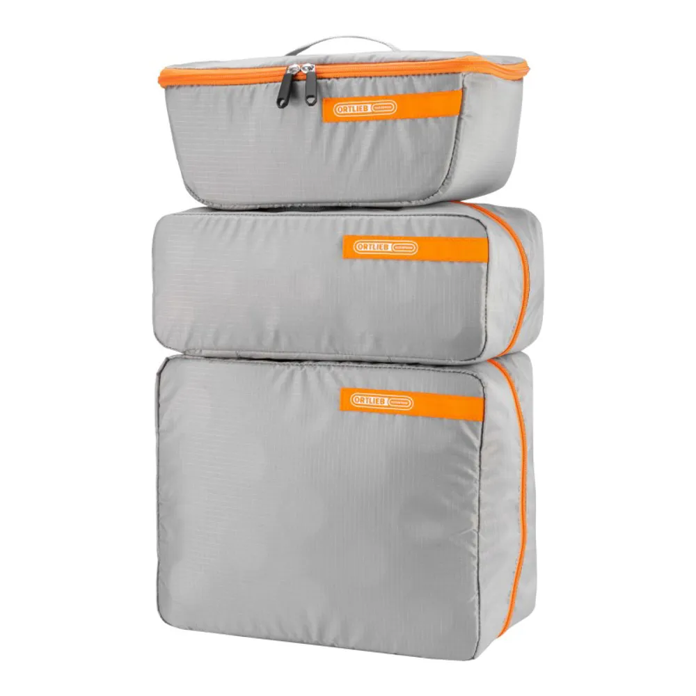 uPRISE Bikes Ortlieb Packing Cube Bundle - Grey | Price match, 365 day return s, 18-Month Warranty, Finance Available & Free UK Delivery