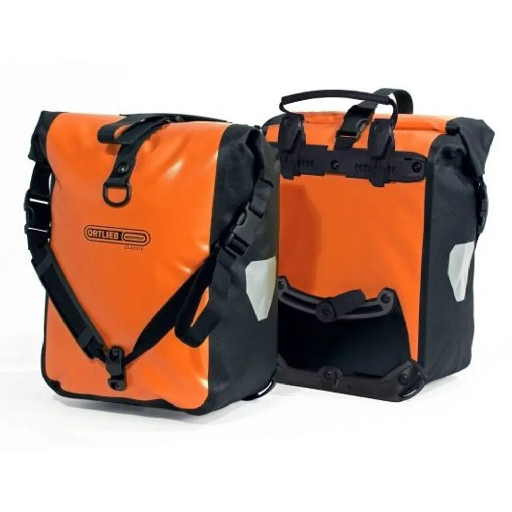 uPRISE Bikes Ortlieb Sport Roller Classic QL2.1 Pannier Bags - 25 Litre - Orange | Price match, 365 day return s, 18-Month Warranty, Finance Available & Free UK Delivery