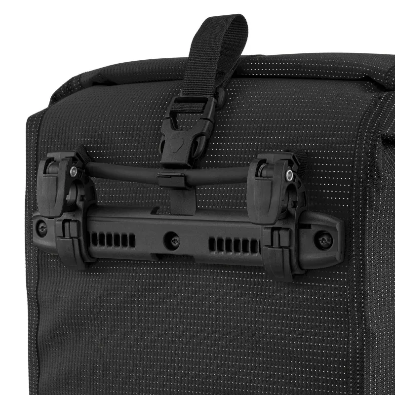 Ortlieb Sport-Roller High-Vis Pannier Bag - 14.5L - Black-5