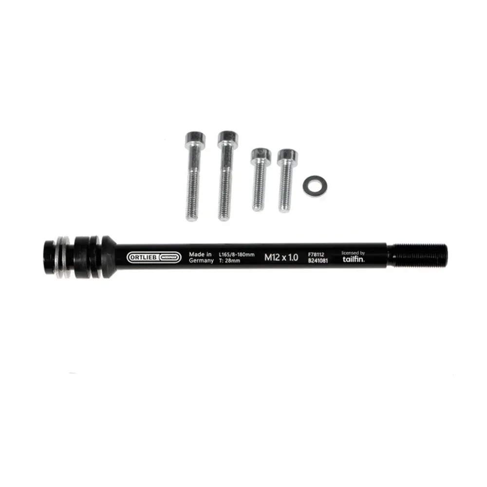 uPRISE Bikes Ortlieb Thru Axle M6-Connector - 1.75mm - Black | Price match, 365 day returns, 18-Month Warranty, Finance Available & Free UK Delivery