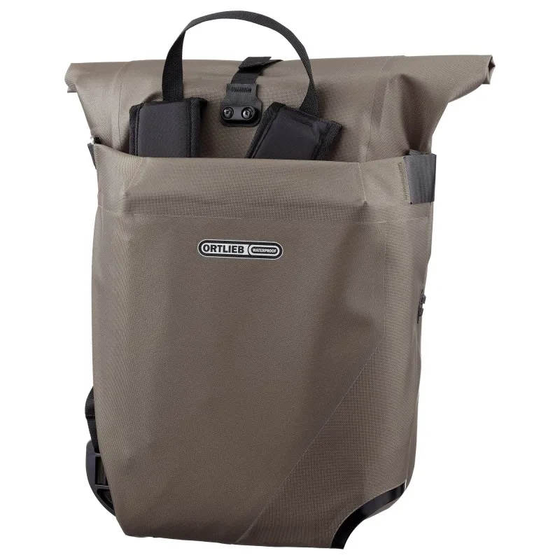 Ortlieb Vario QL2.1 Pannier Bag - 20 Litre - Dark Sand-2