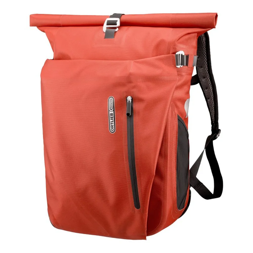 uPRISE Bikes Ortlieb Vario QL2.1 Pannier Bag - 26 Litre - Rooibos | Price match, 365 day return s, 18-Month Warranty, Finance Available & Free UK Delivery