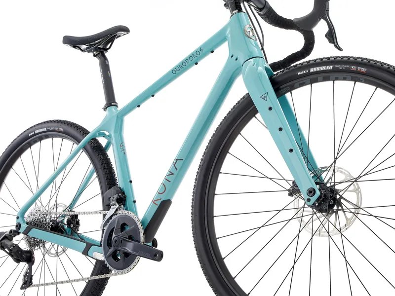 Kona Ouroboros CR/DL 2025 Cyclocross Bike - Gloss Harbor Grey-2