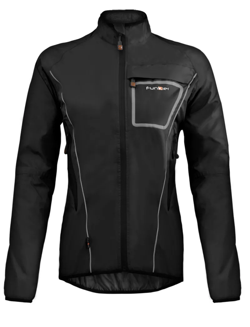Funkier Storm Womens Waterproof Jacket - Black-1