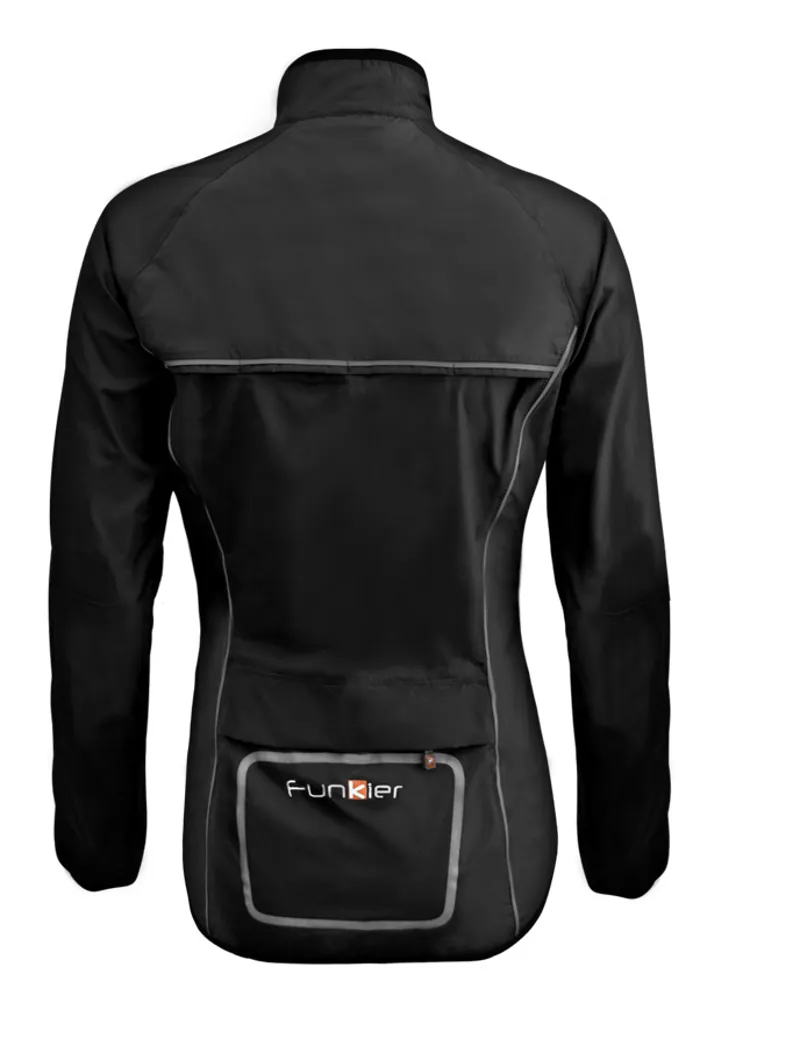 Funkier Storm Womens Waterproof Jacket - Black-2