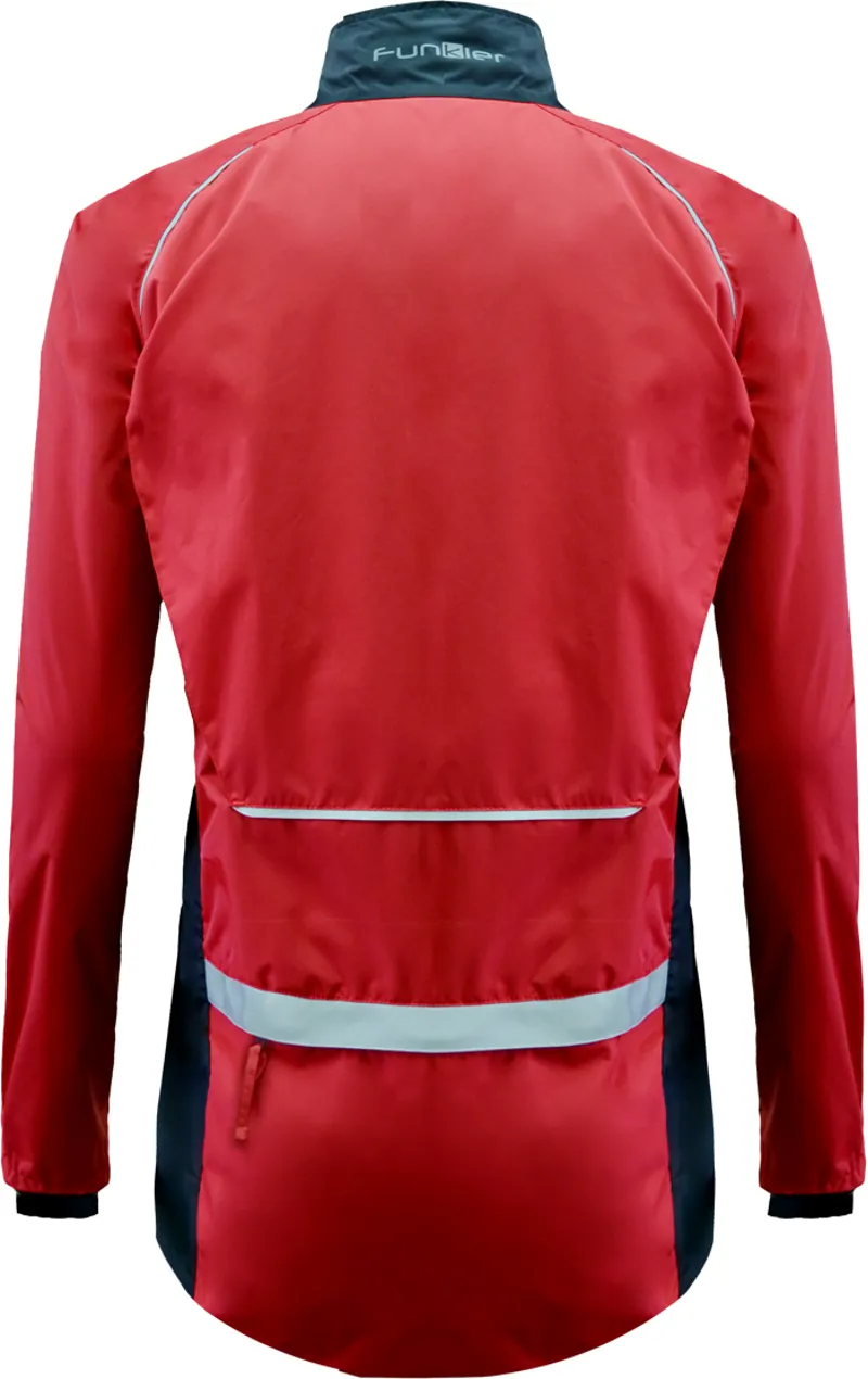 Funkier Attack Kids Waterproof Jacket - Red-1