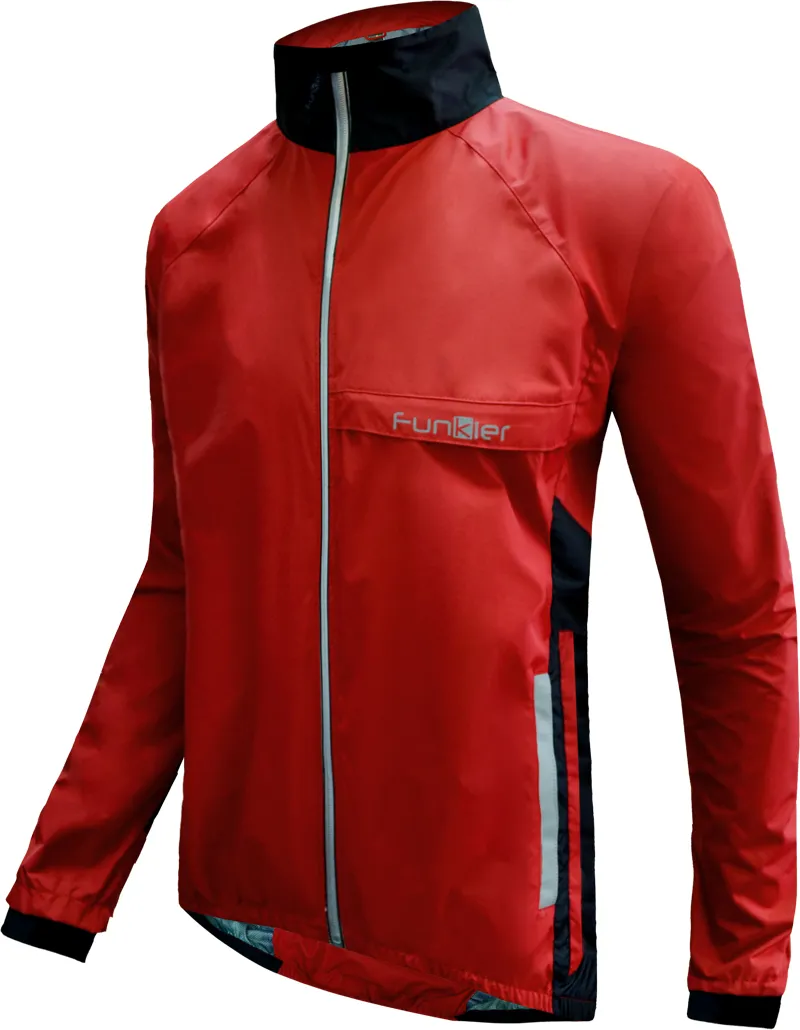 Funkier Attack Waterproof Jacket - Red
