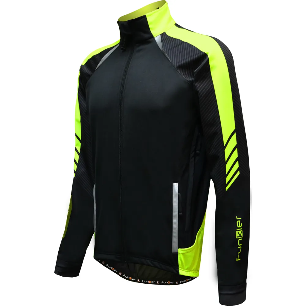 uPRISE Bikes Funkier Tornado TPU Thermal Jacket - Black/Yellow | Price match, 365 day return s, 18-Month Warranty, Finance Available & Free UK Delivery