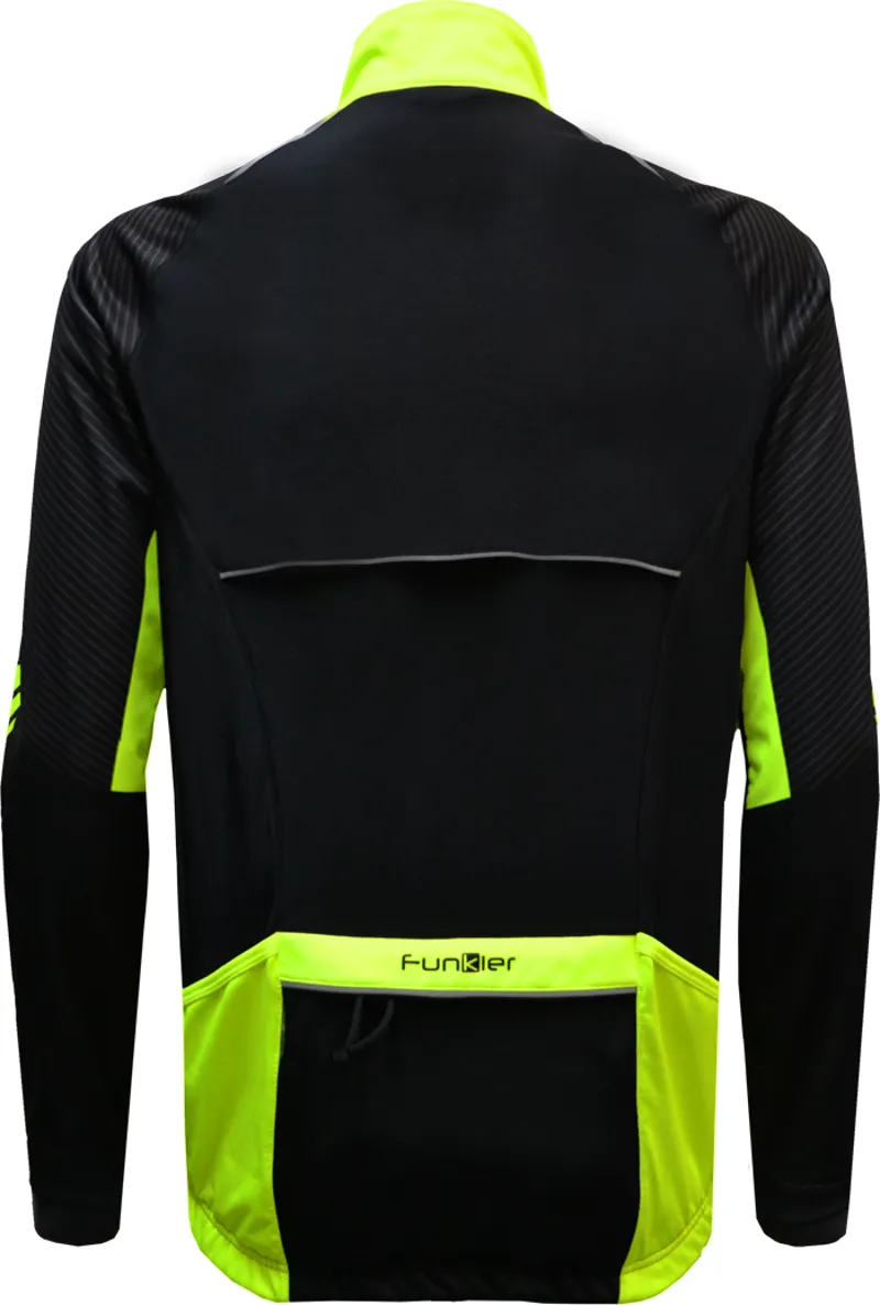 Funkier Tornado TPU Thermal Jacket - Black/Yellow-1