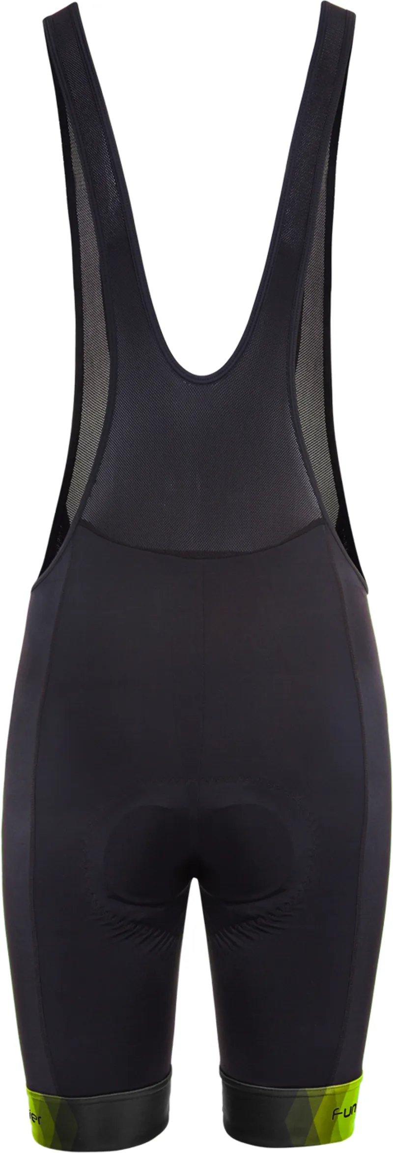 Funkier Havana C-13 Pad Womens Double Strap Bib Shorts - Black-2