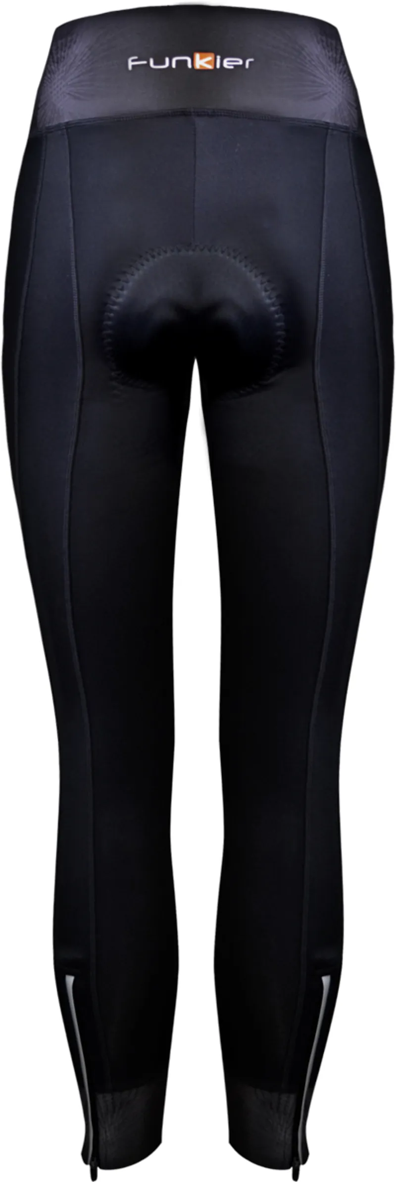 Funkier Polesse Pro Womens Micro Fleece Tights - Black-2