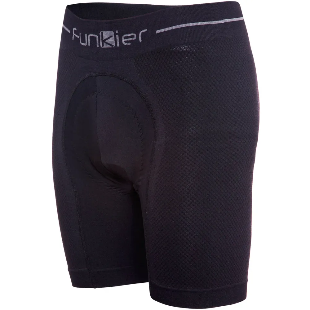 uPRISE Bikes Funkier Sestriere Summer Undershorts - Black | Price match, 365 day return s, 18-Month Warranty, Finance Available & Free UK Delivery