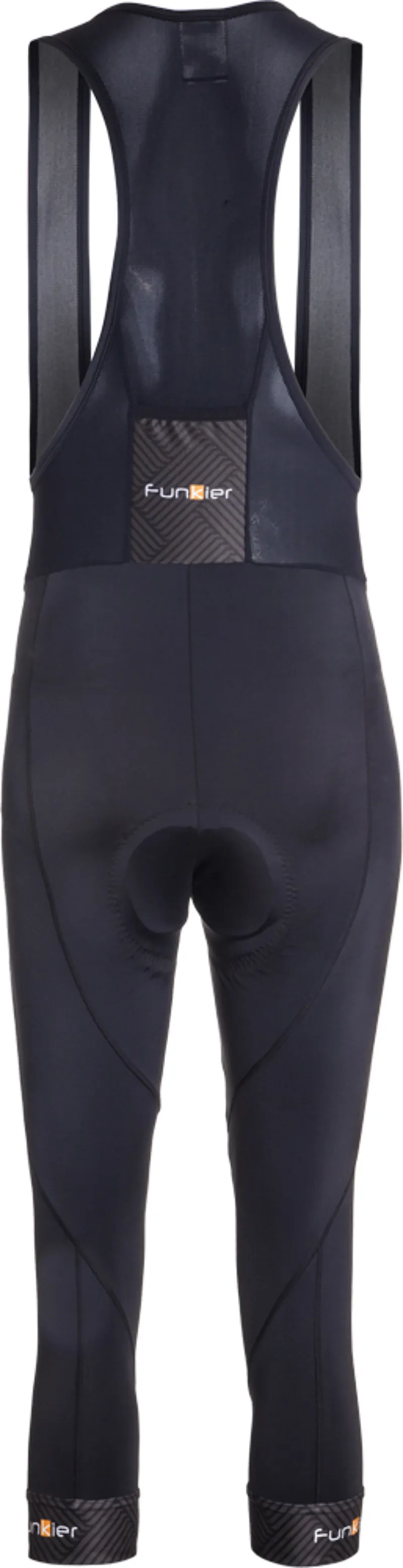Funkier RideFlo Gents 3/4 Summer Bib Tights - Black - XL-2