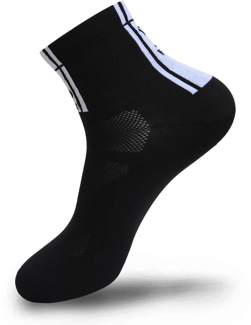 FLR Elite 3.5 Short Lightweight Sock - Black