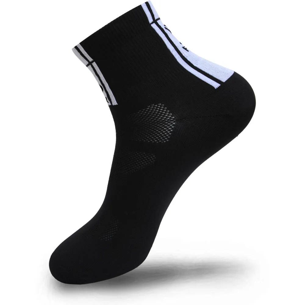 uPRISE Bikes FLR Elite 3.5 Short Lightweight Sock - Black | Price match, 365 day return s, 18-Month Warranty, Finance Available & Free UK Delivery