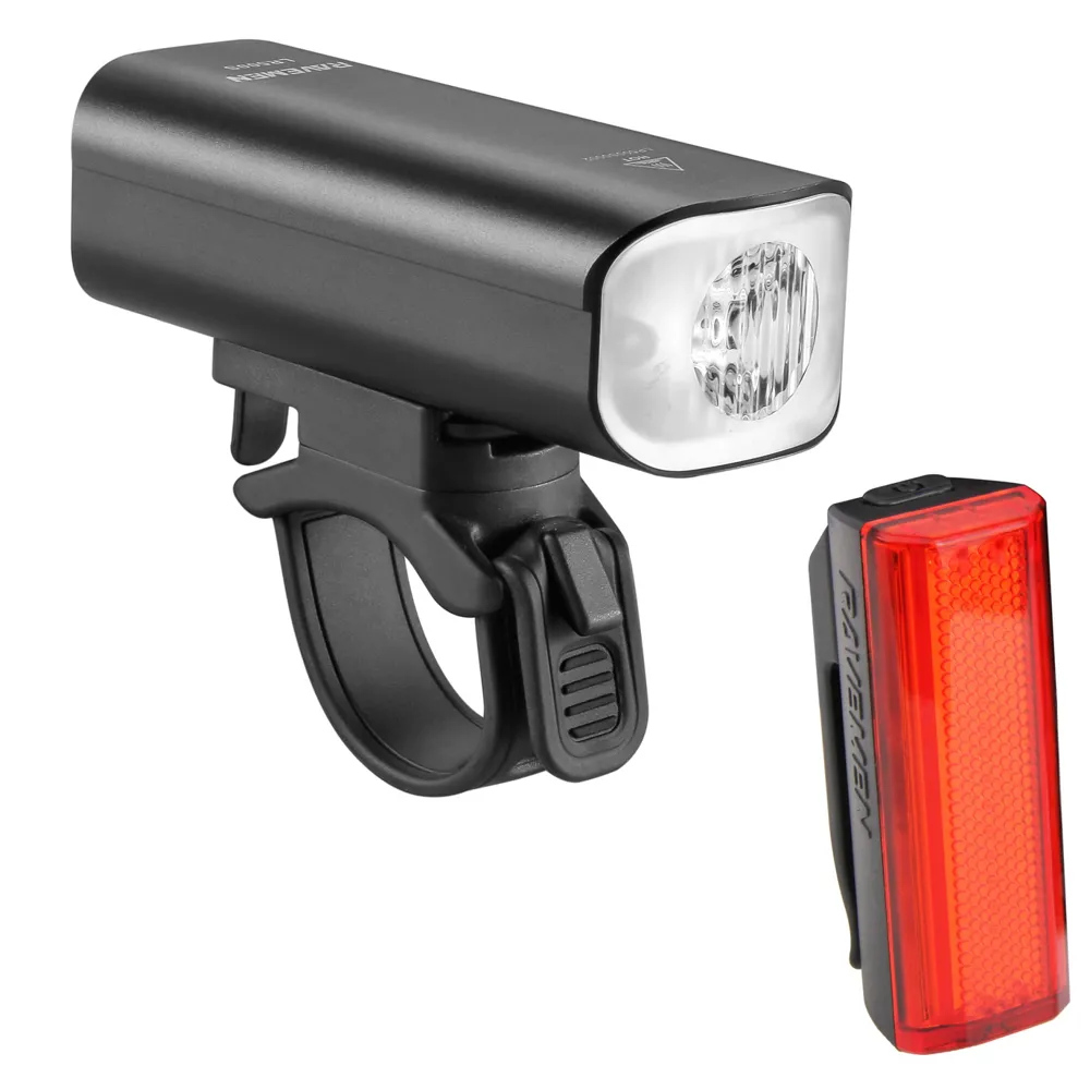 uPRISE Bikes Ravemen LR500S/TR20 USB Rechargeable Lightset | Price match, 365 day return s, 18-Month Warranty, Finance Available & Free UK Delivery