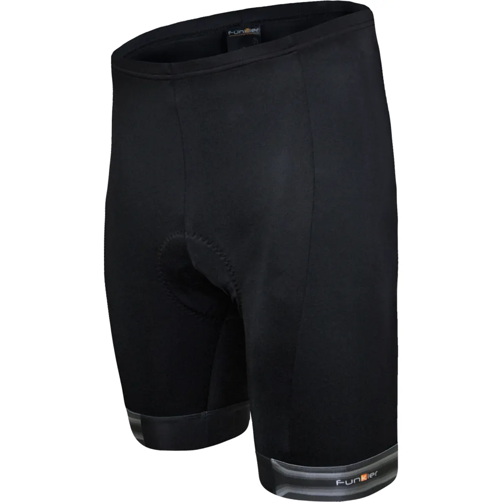 uPRISE Bikes Funkier F-10 10-Panel Lycra Shorts - Black | Price match, 365 day return s, 18-Month Warranty, Finance Available & Free UK Delivery