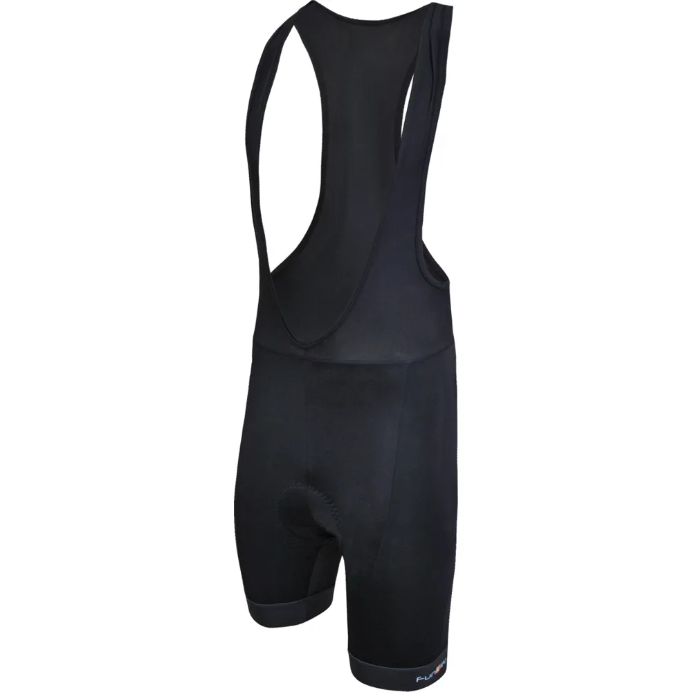 uPRISE Bikes Funkier F-Max 17-Panel 4-Way Bib Shorts - Black | Price match, 365 day return s, 18-Month Warranty, Finance Available & Free UK Delivery